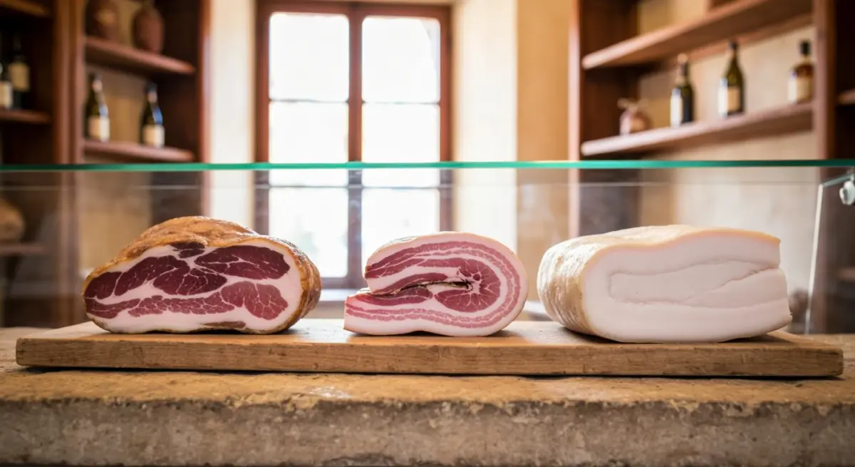 Guanciale, Pancetta e Lardo: Differenze e Usi in Cucina